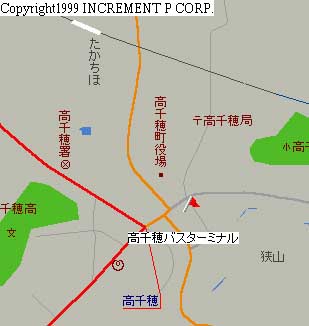 高千穂地区地図